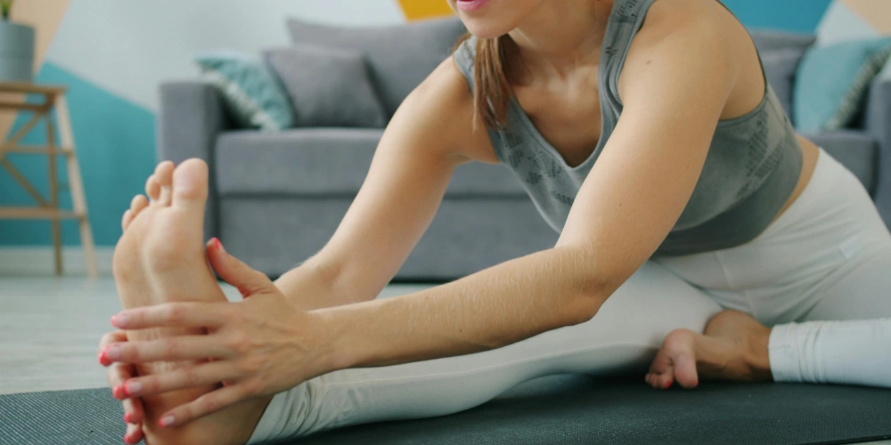 How can I maintain a healthy routine at home easily?